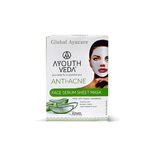 Ayouthveda Anti-Acne Face Serum Sheet Mask