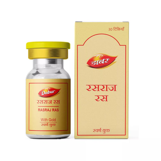 Dabur Rasraj Ras with Gold Tablets(30)
