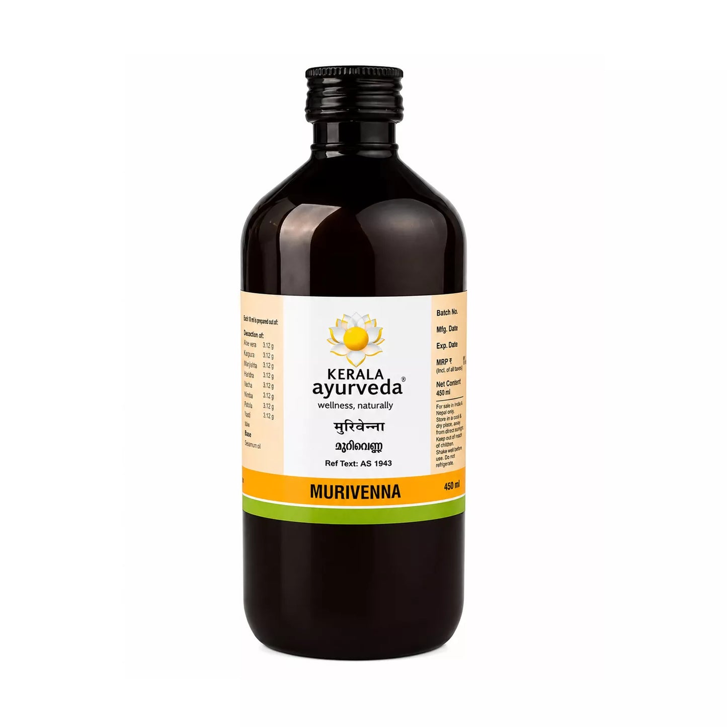 Kerala Ayurveda Murivenna Thailam_ 450 ML