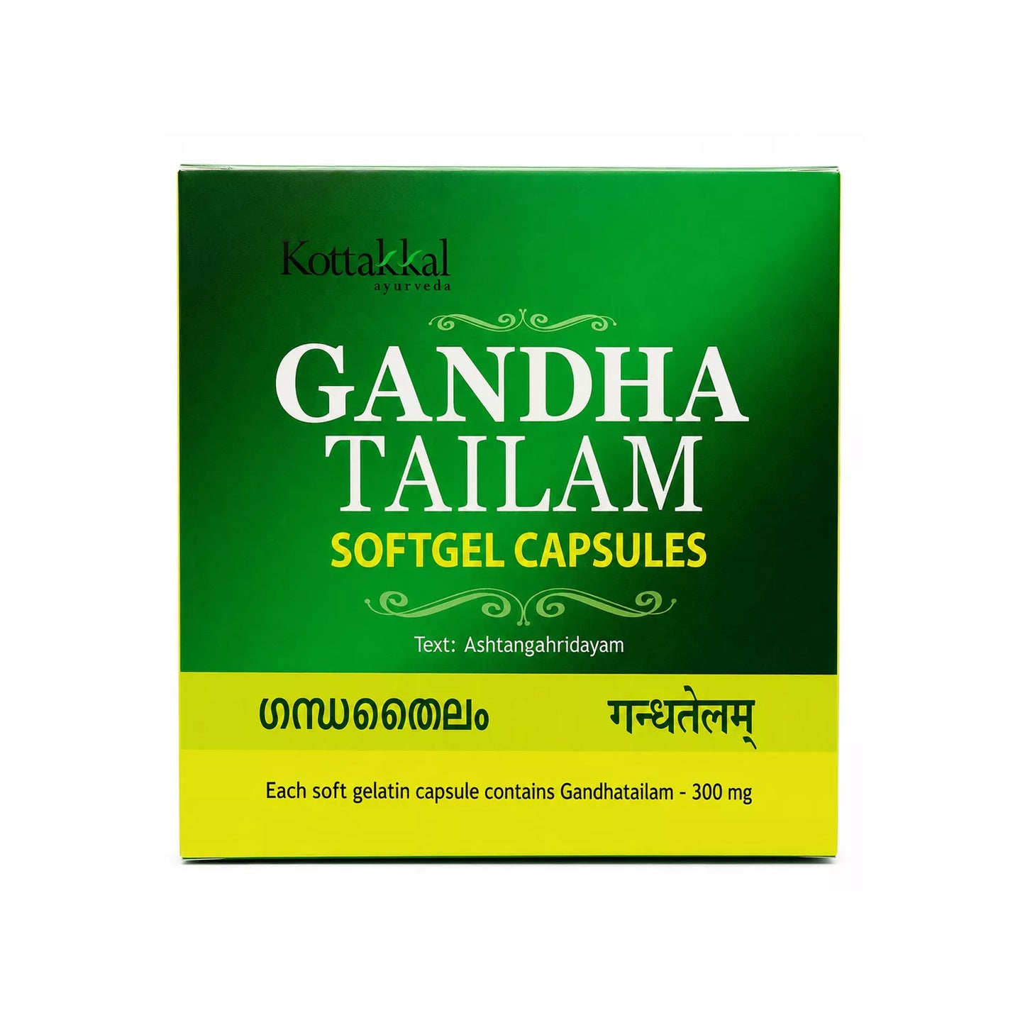 Kottakkal Gandha Thailam Soft Gel capsules