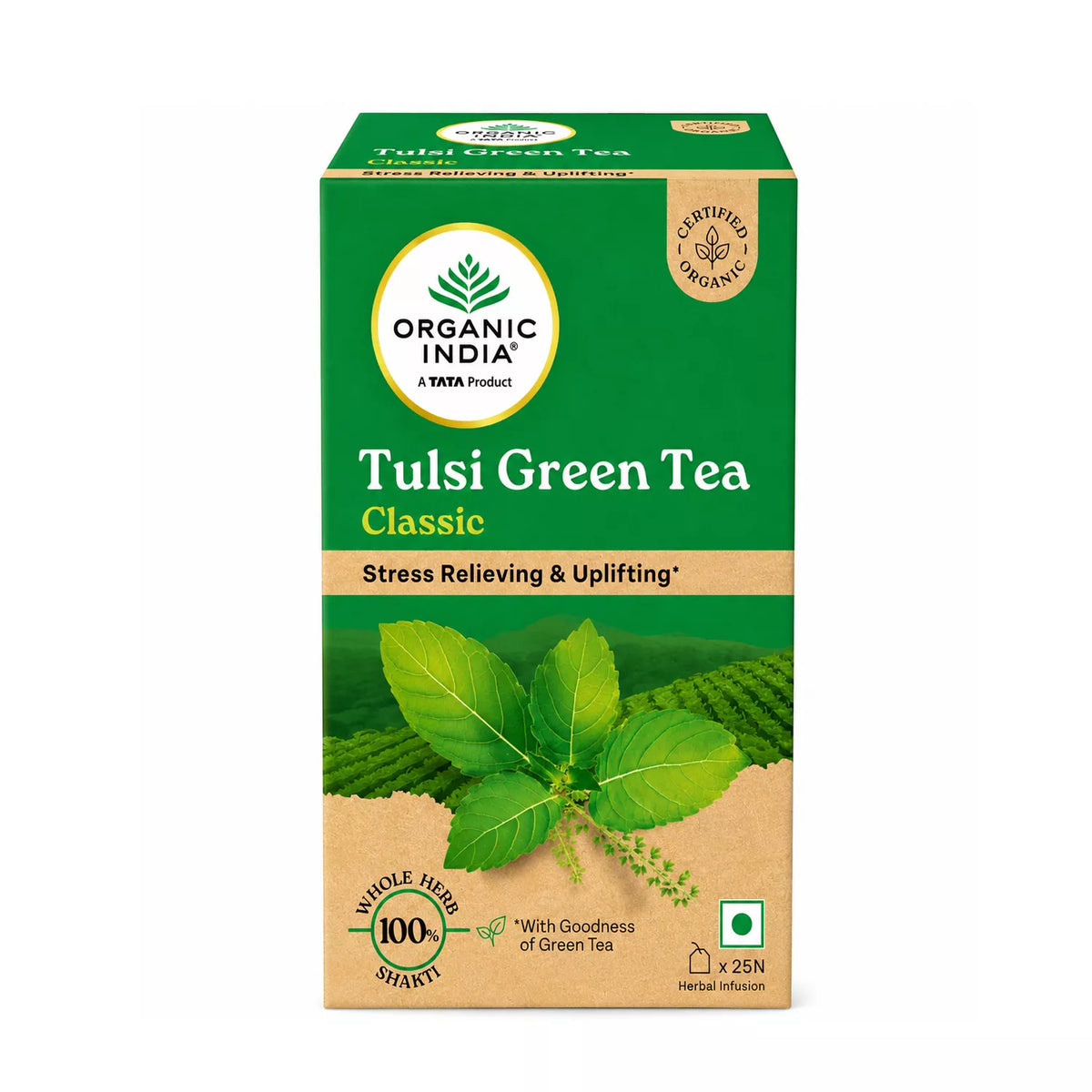 Organic India Tulsi Green Tea Classic