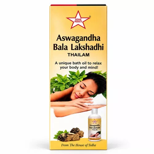 SKM Siddha Aswagandha Bala Lakshadhi Thailam