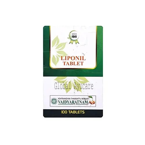 Vaidyaratnam Liponil Tablets