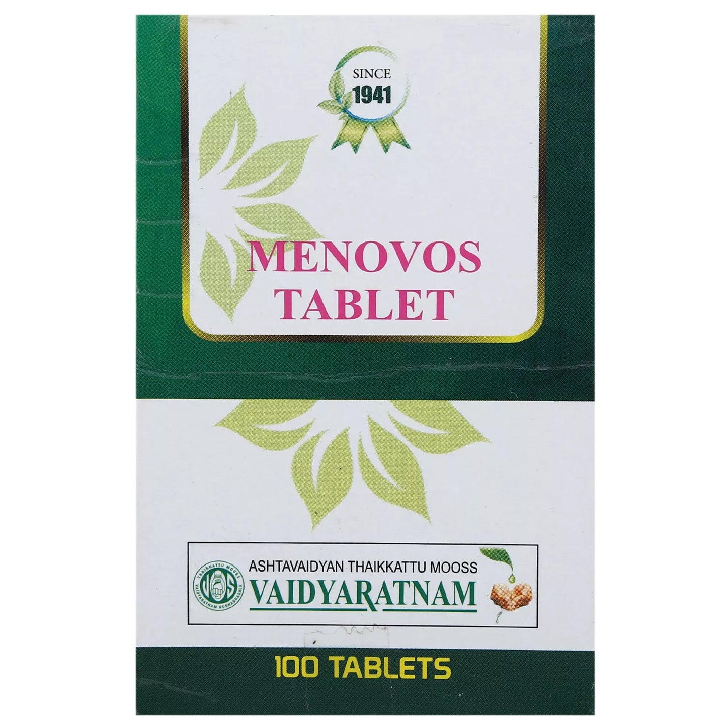 Vaidyaratnam Menovos Tablets