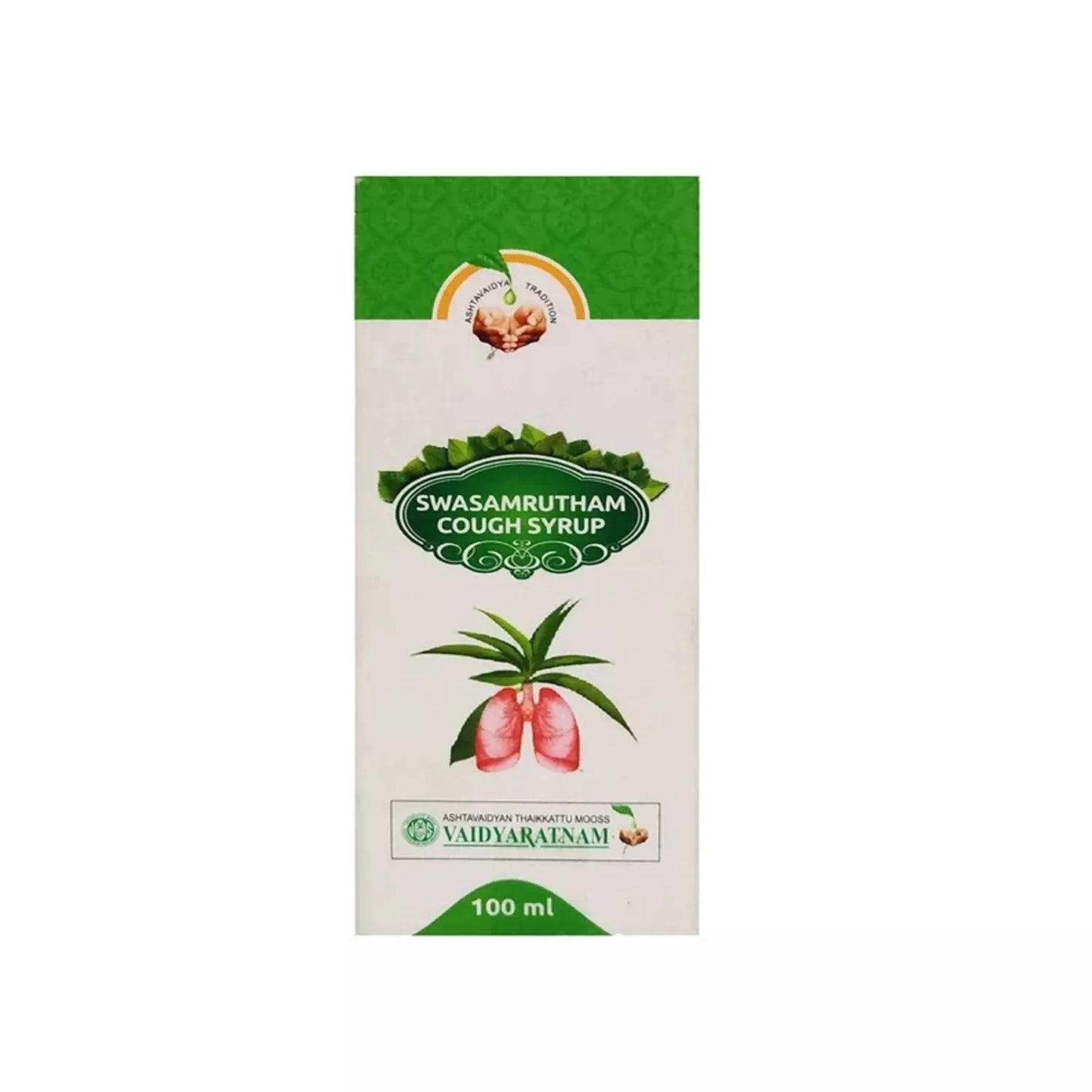 Vaidyaratnam Swasamrutham Cough Syrup