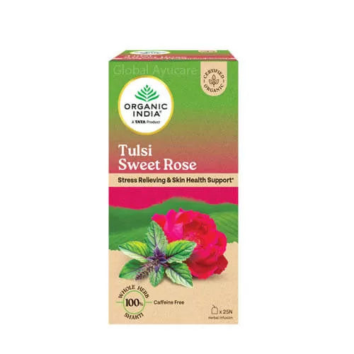 Organic India Tulsi Sweet Rose Tea