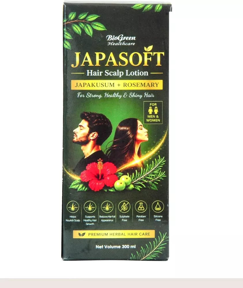 Biogreen Healthcare Japasoft Hair Scalp Lotion