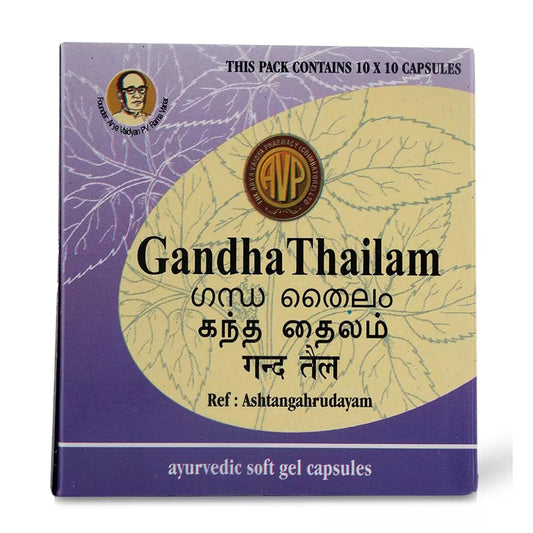 AVP Gandha Thailam Gel Capsules