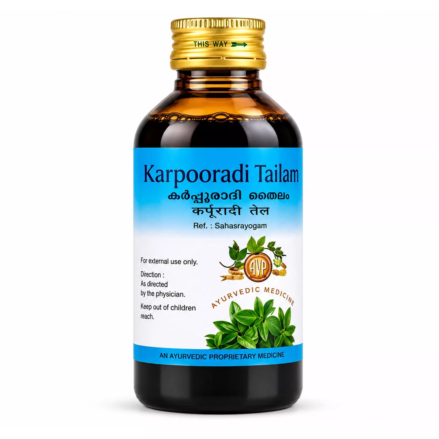 AVP Karpooradi Tailam