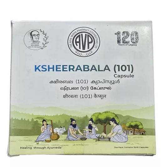 AVP Ksheerabala (101) Capsules