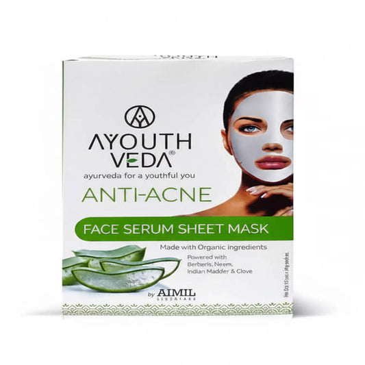 Ayouthveda Anti-Acne Face Serum Sheet Mask