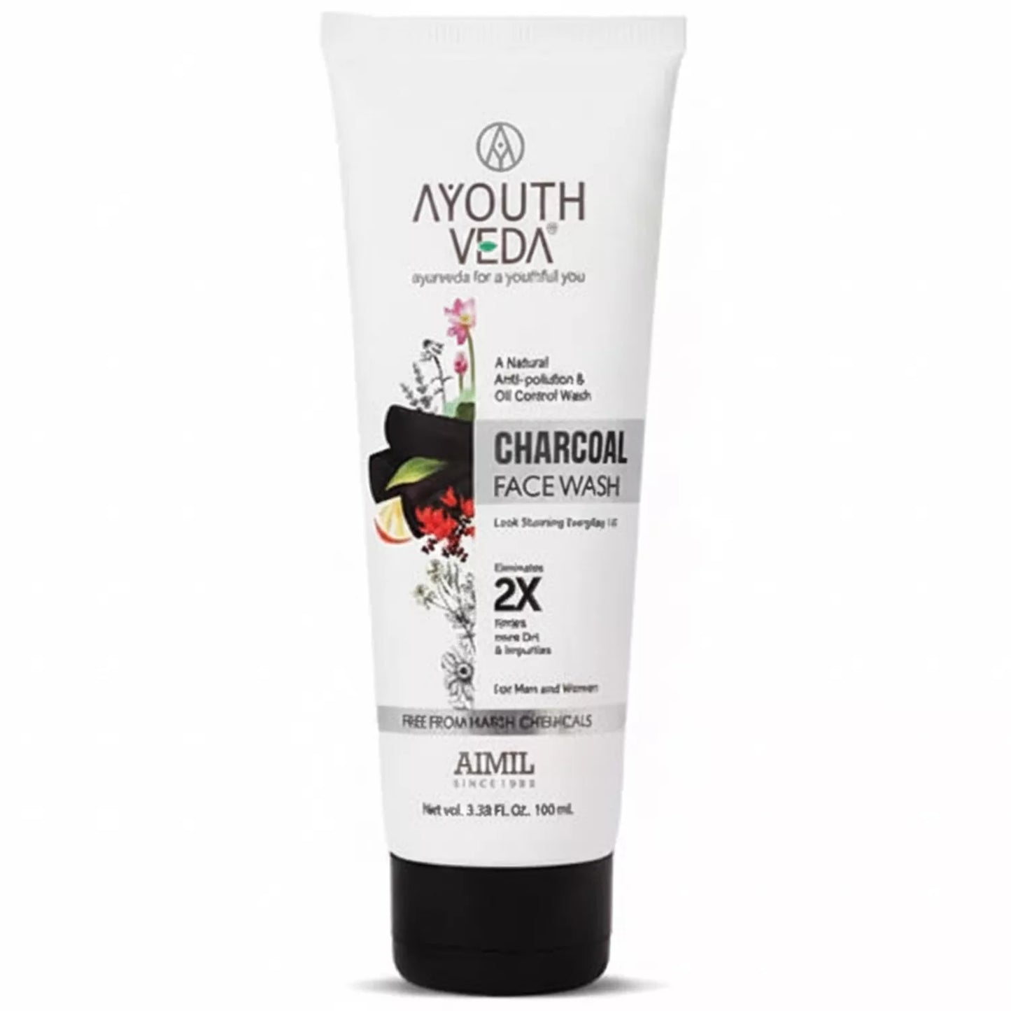 Ayouthveda Charcoal Face Wash