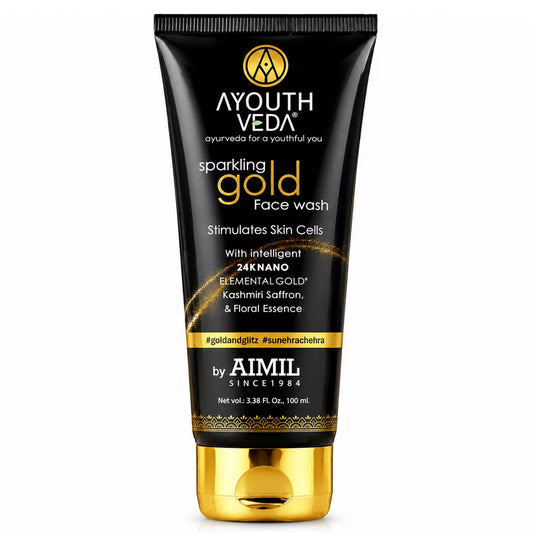 Ayouthveda Sparkling Gold Face Wash