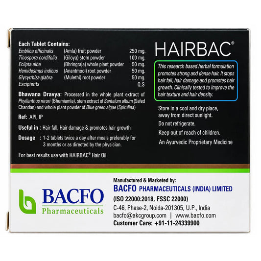 Bacfo Hairbac Tablet