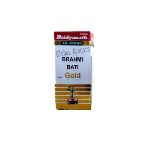 Baidyanath Brahmi Bati with Gold