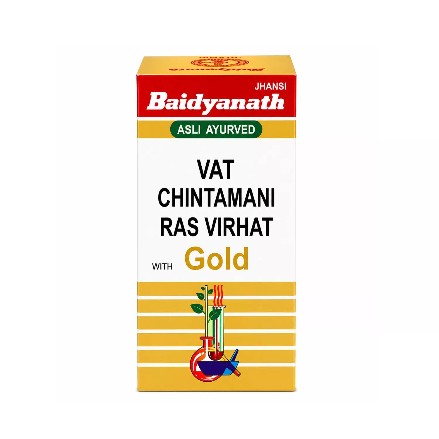 Baidyanath Vatchintamani Ras Vrihat with Gold & Pearl