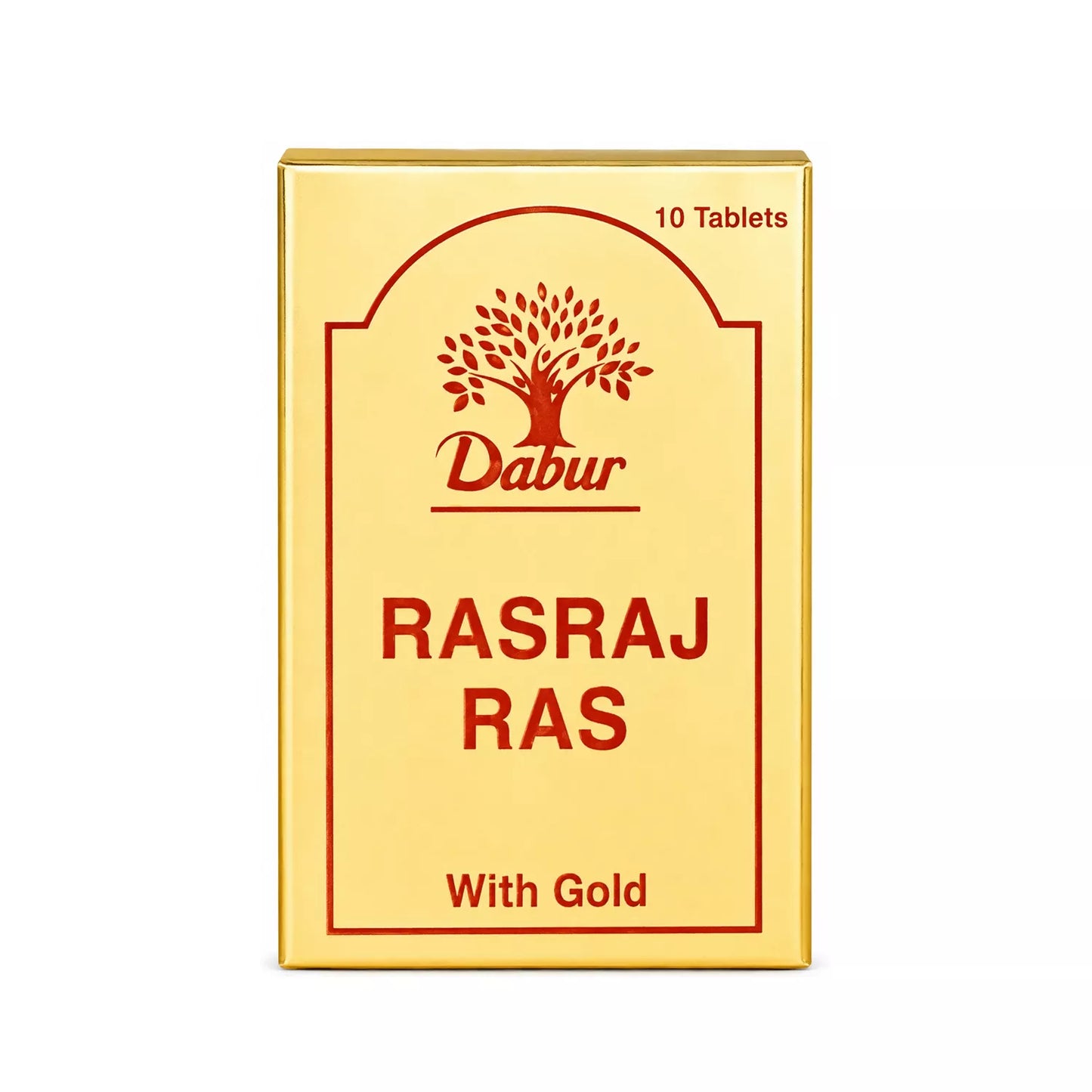Dabur Rasraj Ras with Gold Tablets(10)