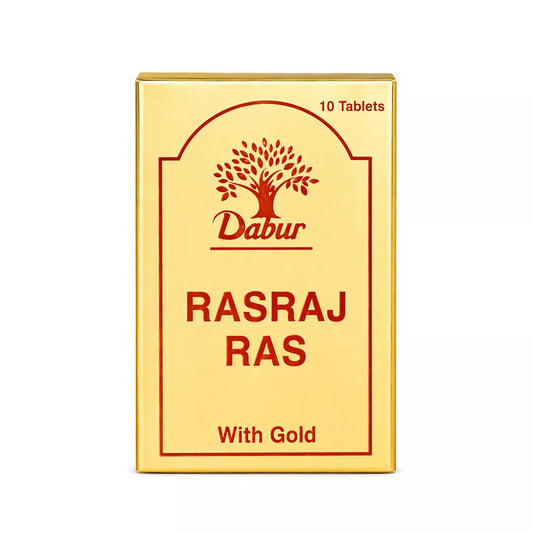 Dabur Rasraj Ras with Gold Tablets(10)