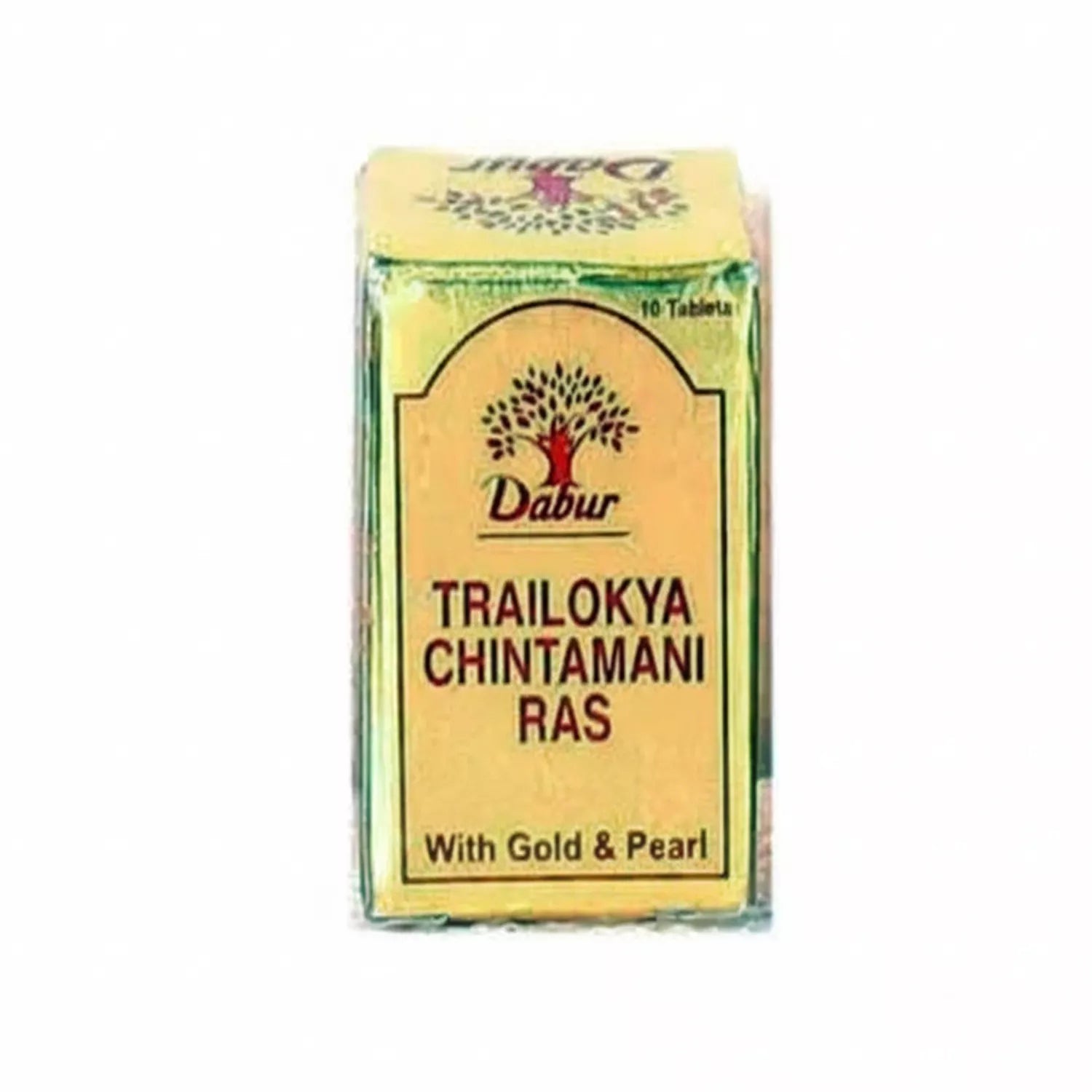 Dabur Trailokya Chintamani Ras Tablets