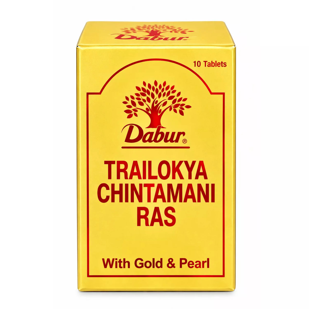 Dabur Trailokya Chintamani Ras Tablets