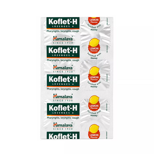 Himalaya Koflet-H Lozenges Lemon