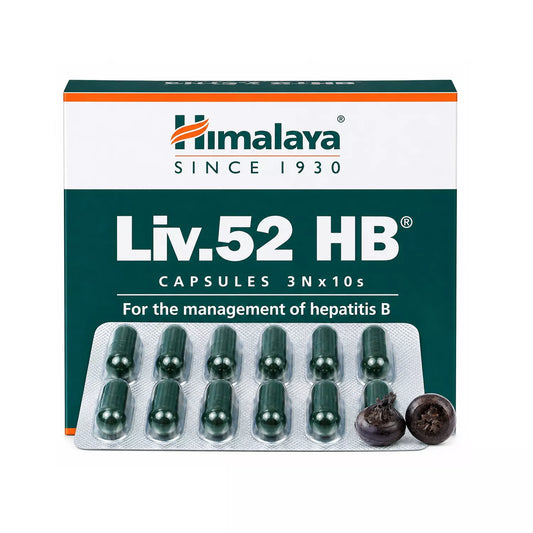 Himalaya Liv.52 HB Capsules - Liver Detox & Vitality Support Capsules