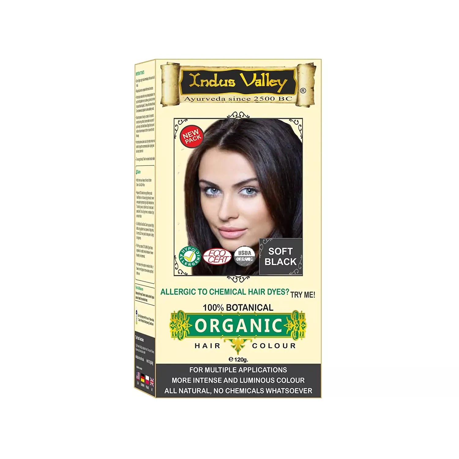 Indus Valley Soft Black Hair Colour