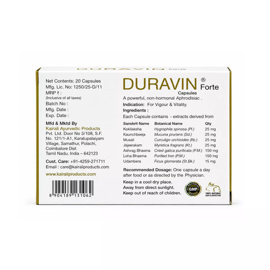 Kairali Duravin Forte Capsule