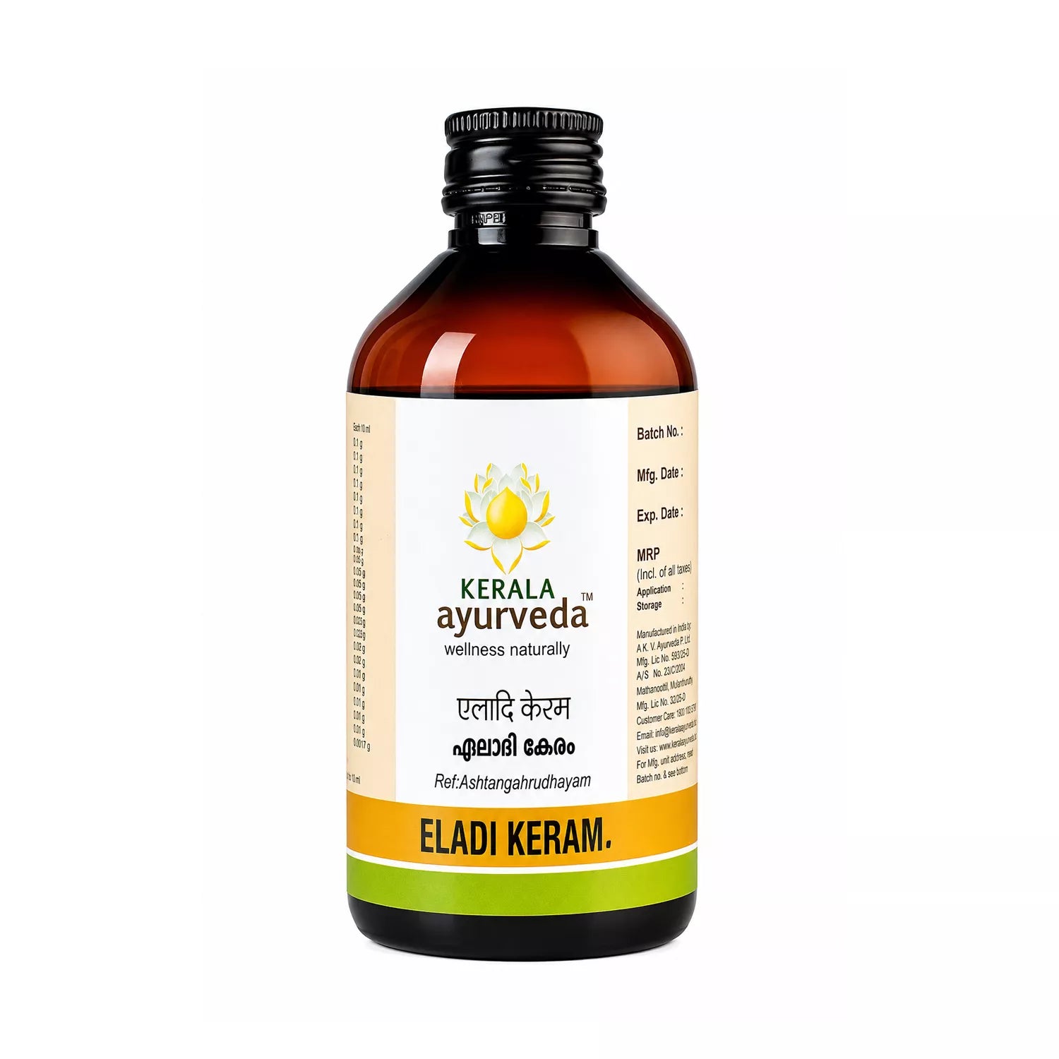 Kerala Ayurveda Eladi Keram