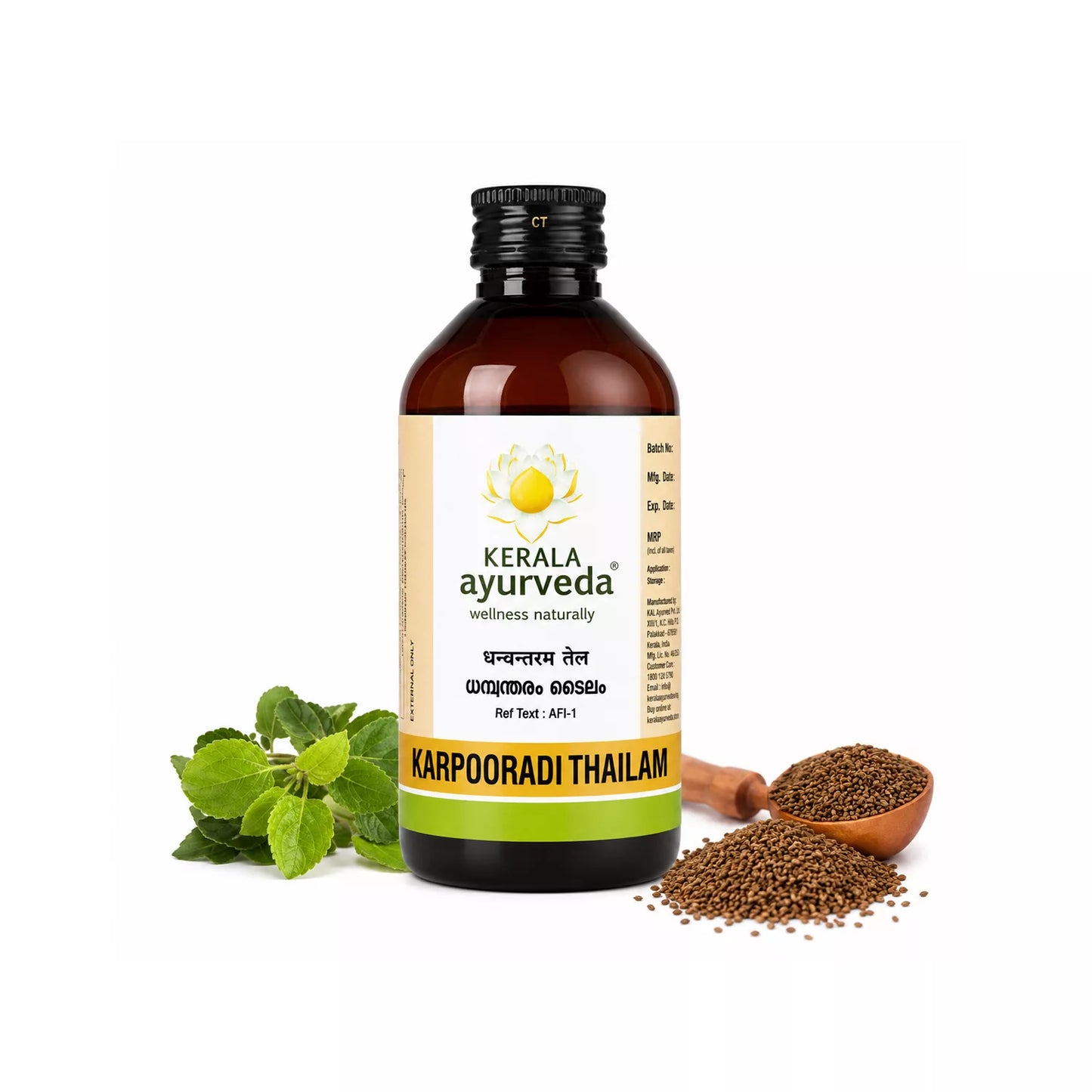Kerala Ayurveda Kapooradi Thailam
