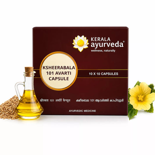 Kerala Ayurveda Ksheerabala 101 Avarti Capsules
