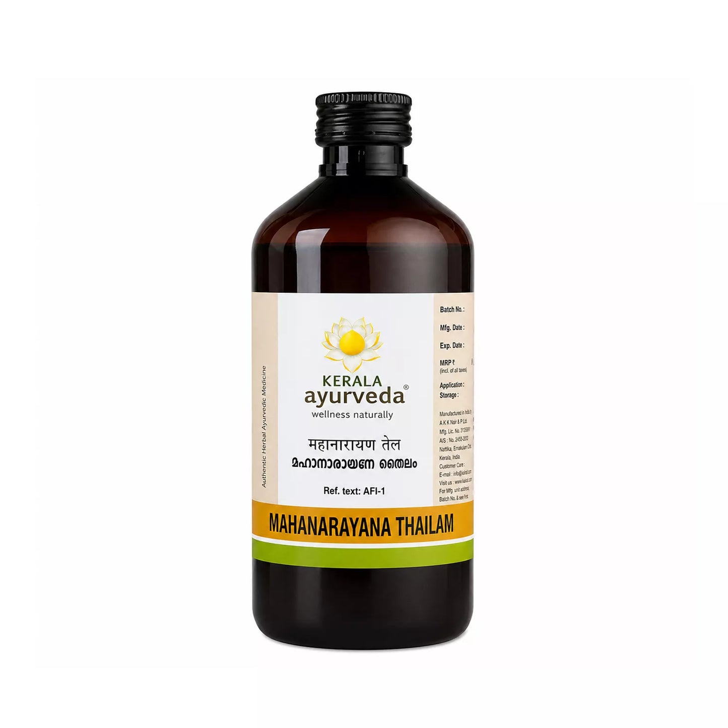 Kerala Ayurveda Mahanarayana Thailam_450 ML