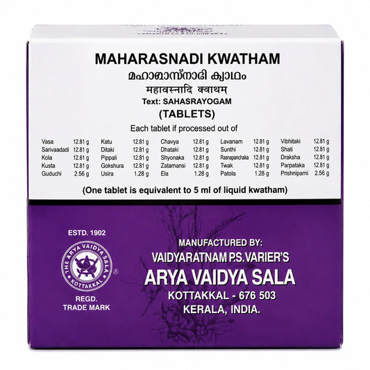 Kottakkal Maharasnadi Kwatham Tablets