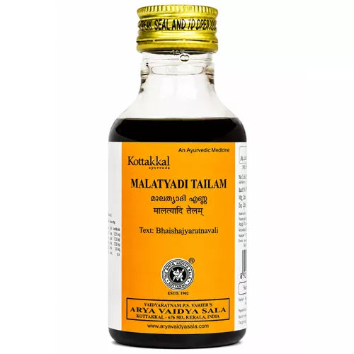 Kottakkal Malatyadi Tailam
