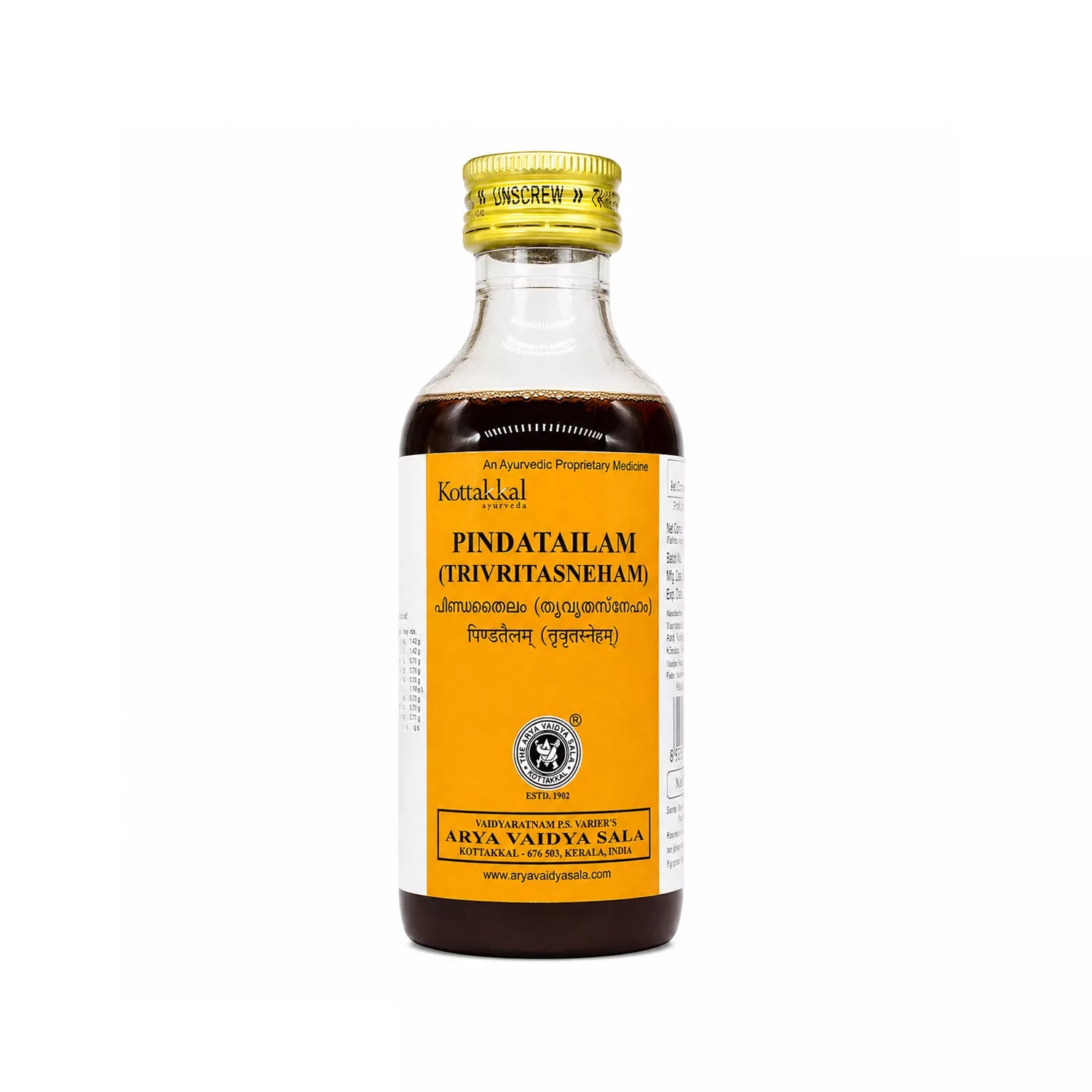 Kottakkal Pinda Tailam