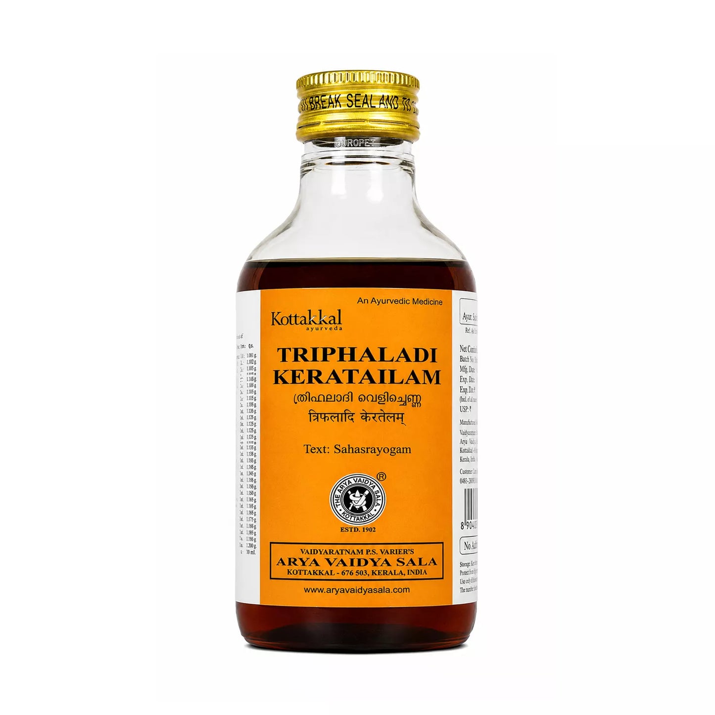 Kottakkal Triphaladi Tailam