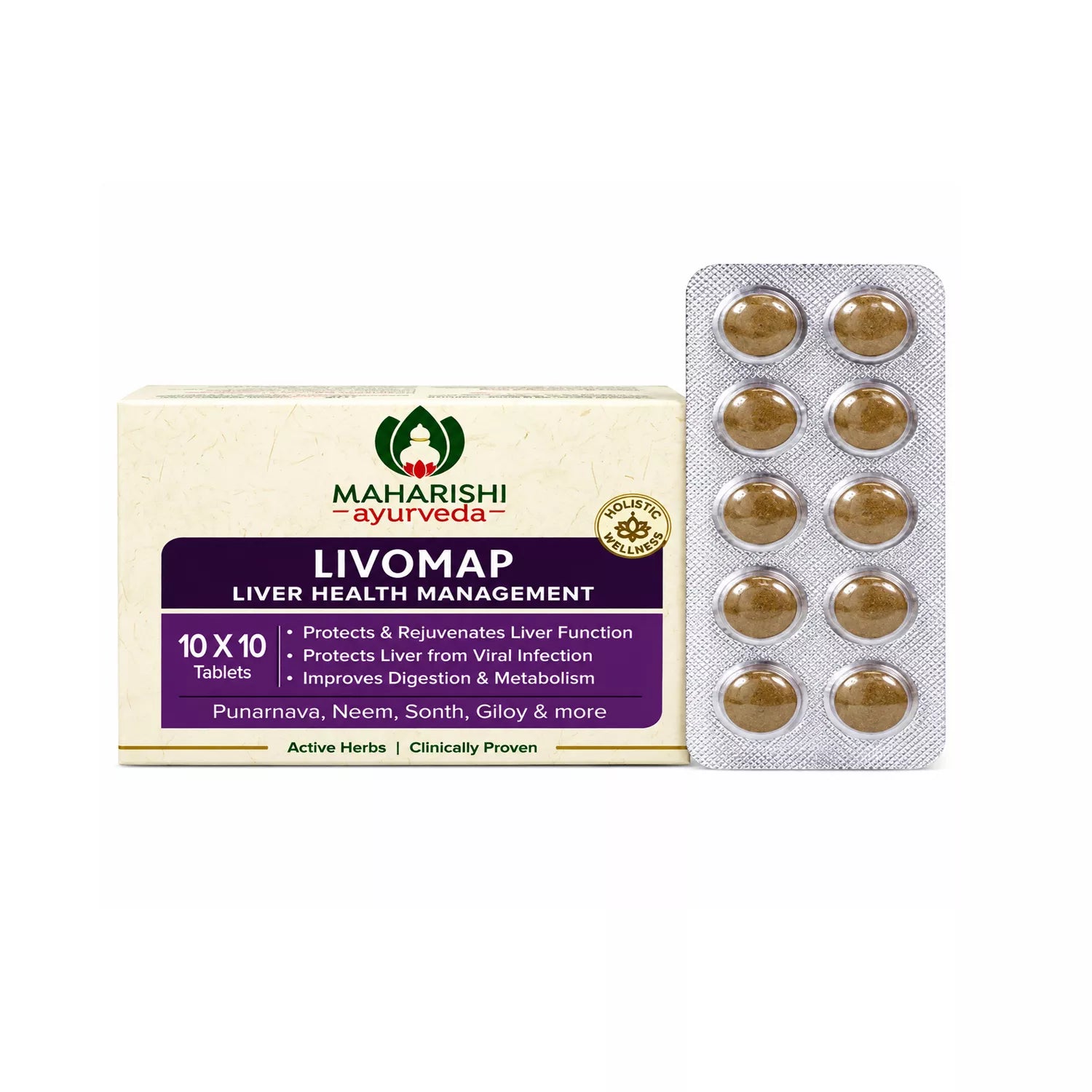 Maharishi Ayurveda Livomap Tablets