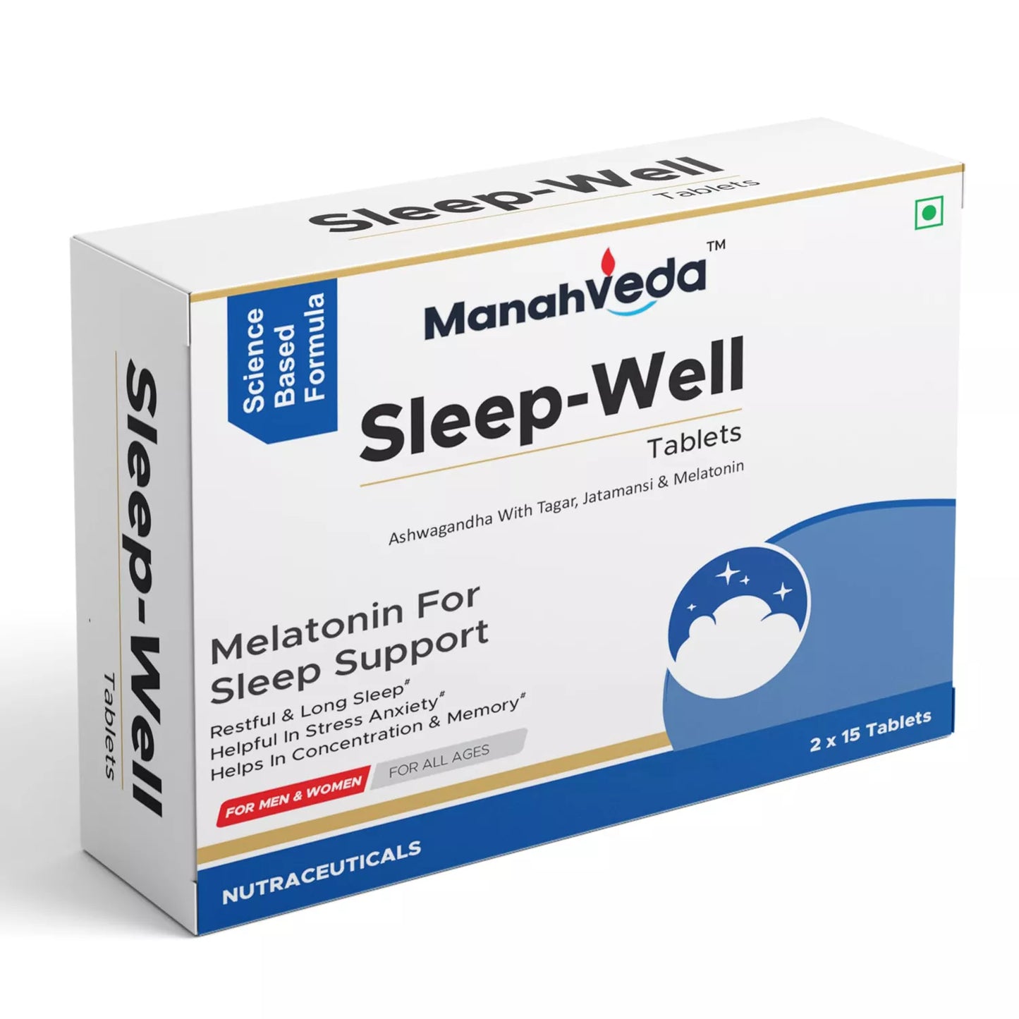 Manahveda Sleepwell 30 Tablets