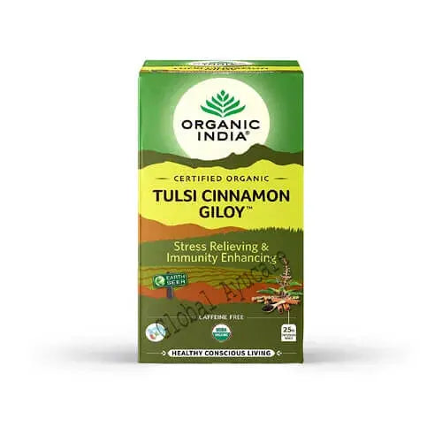 Organic India Tulsi Cinnamom Giloy