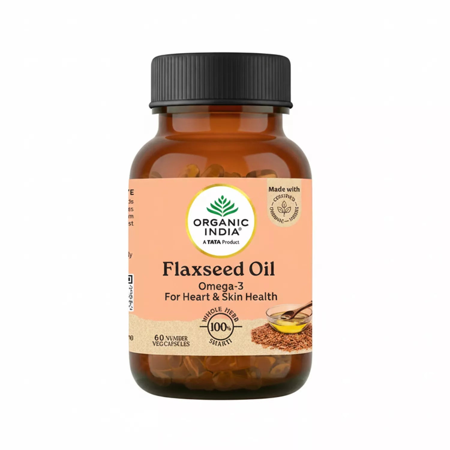 Organic India Flaxseed Oil Capsule