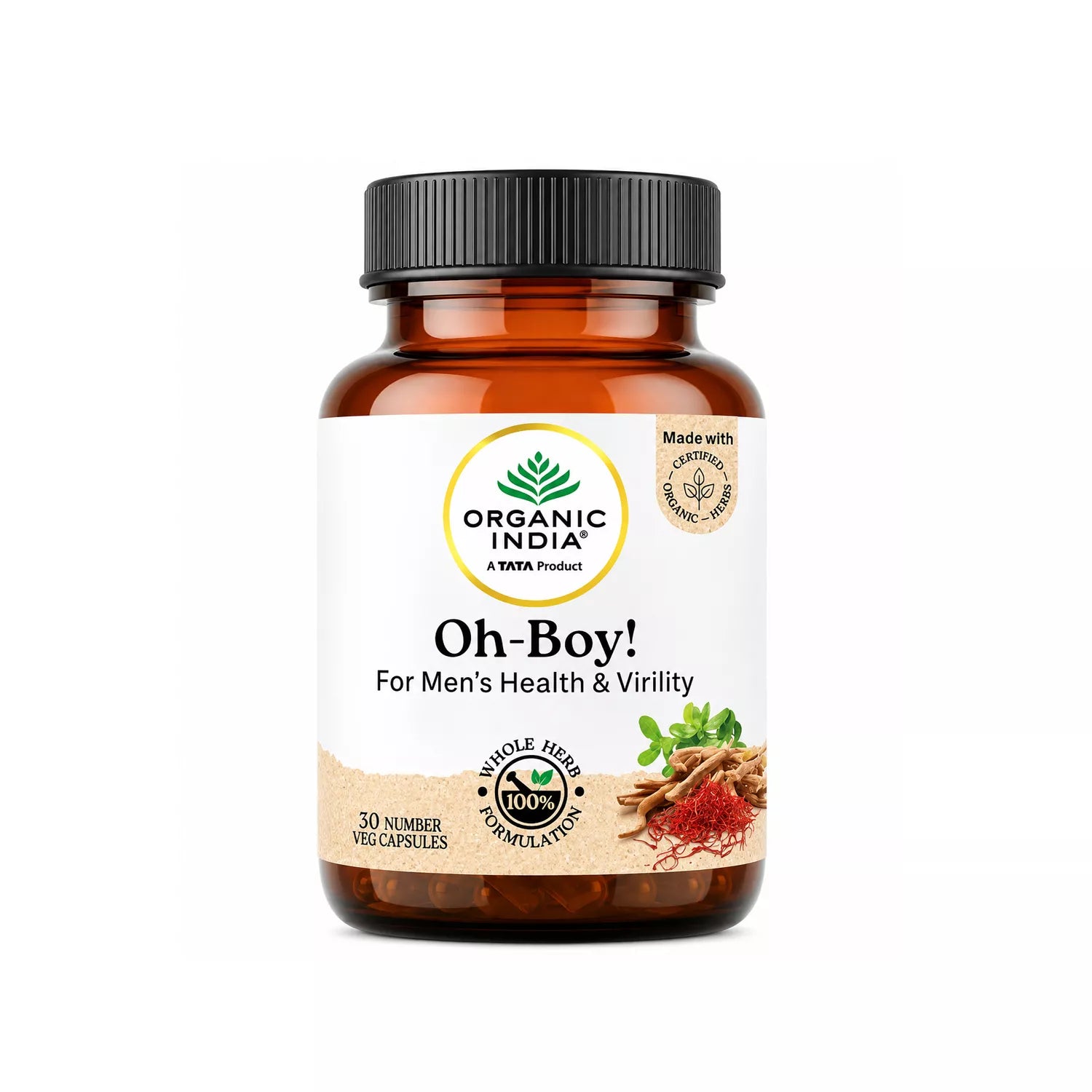 Organic India Oh-Boy Capsules