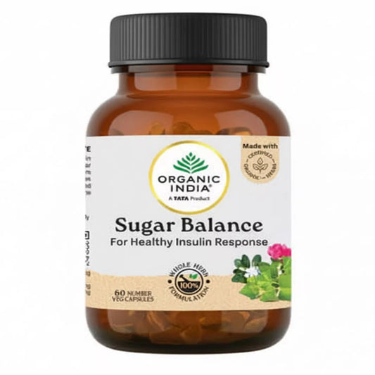 Organic India Sugar Balance Capsules