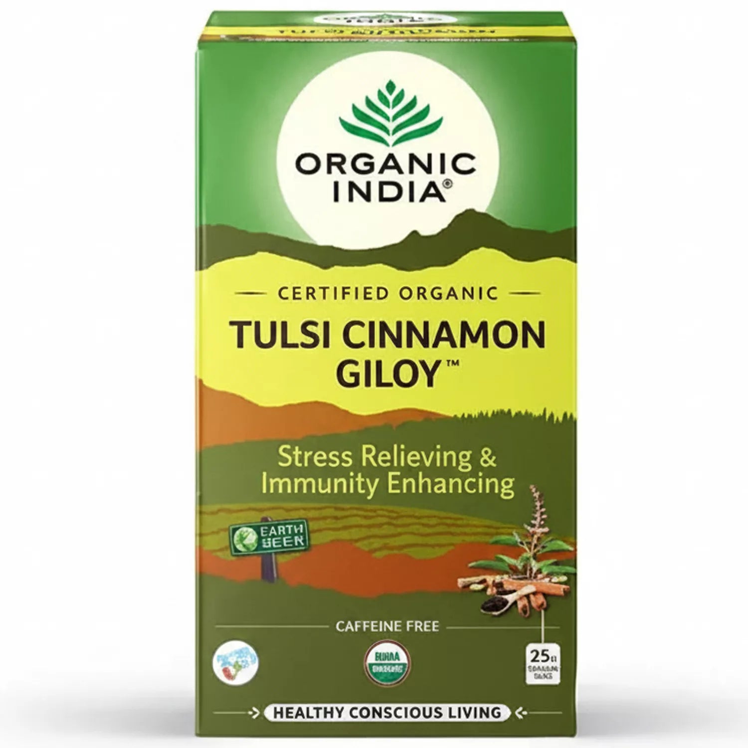 Organic India Tulsi Cinnamom Giloy