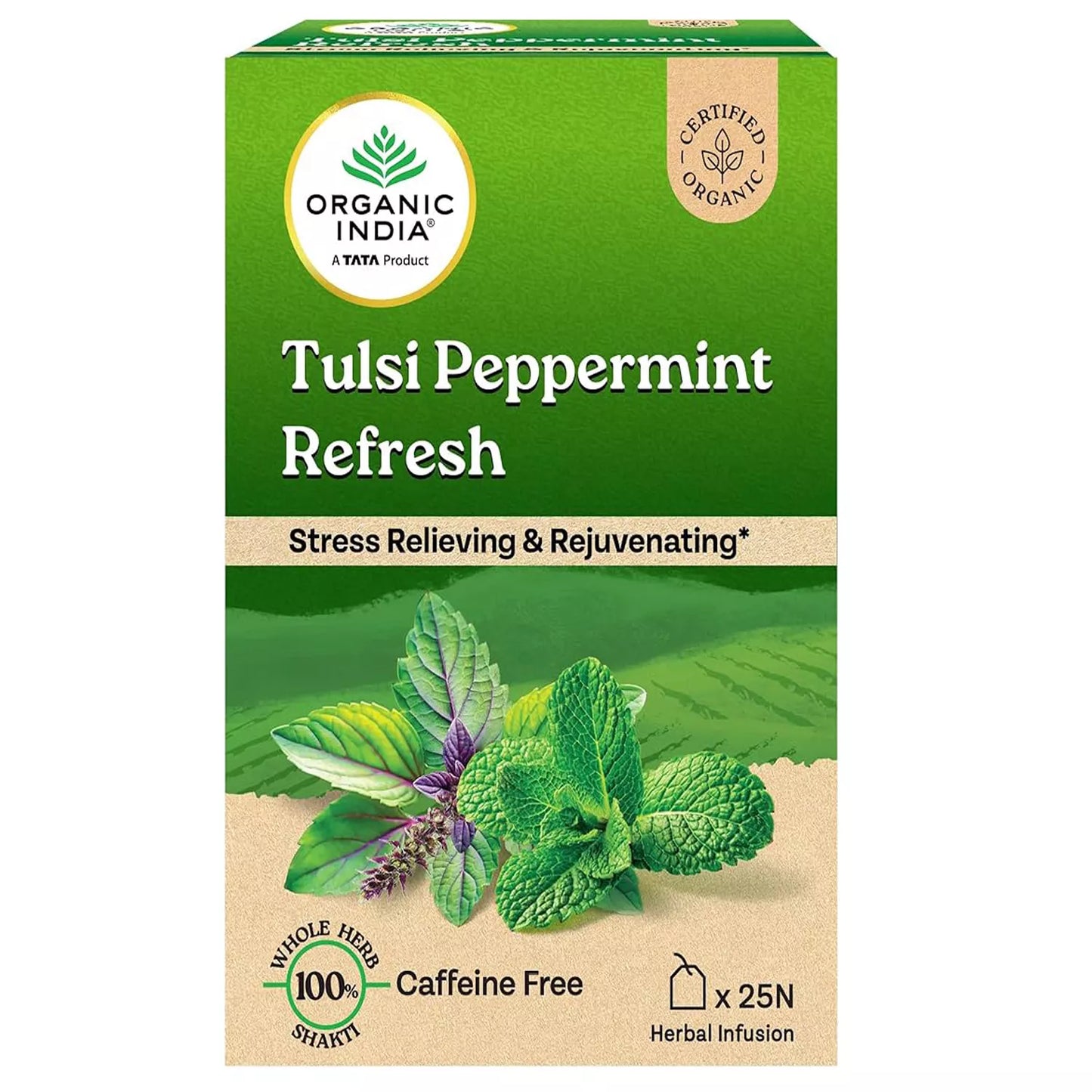 Organic India Tulsi Peppermint Refresh