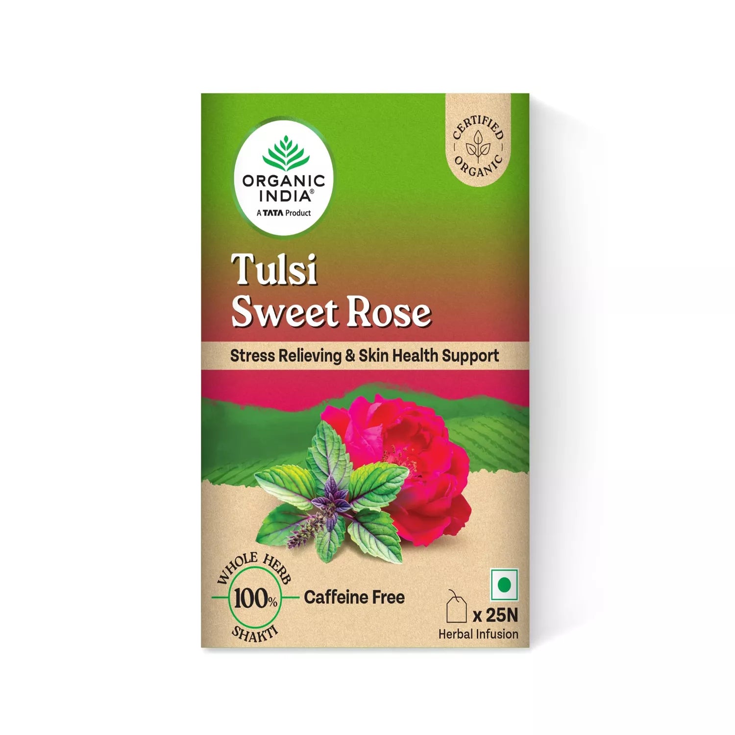Organic India Tulsi Sweet Rose Tea