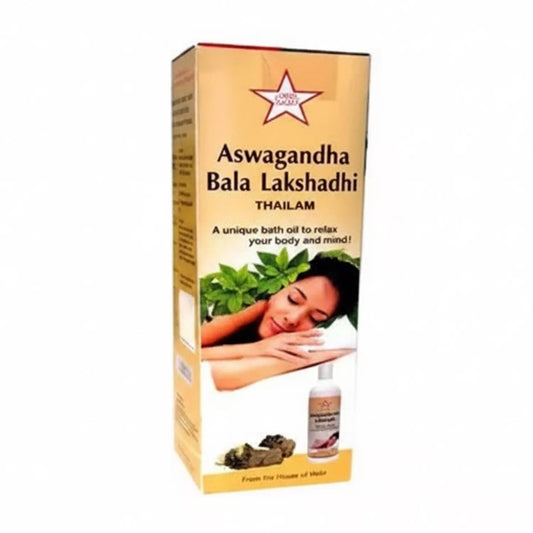 SKM Siddha Aswagandha Bala Lakshadhi Thailam