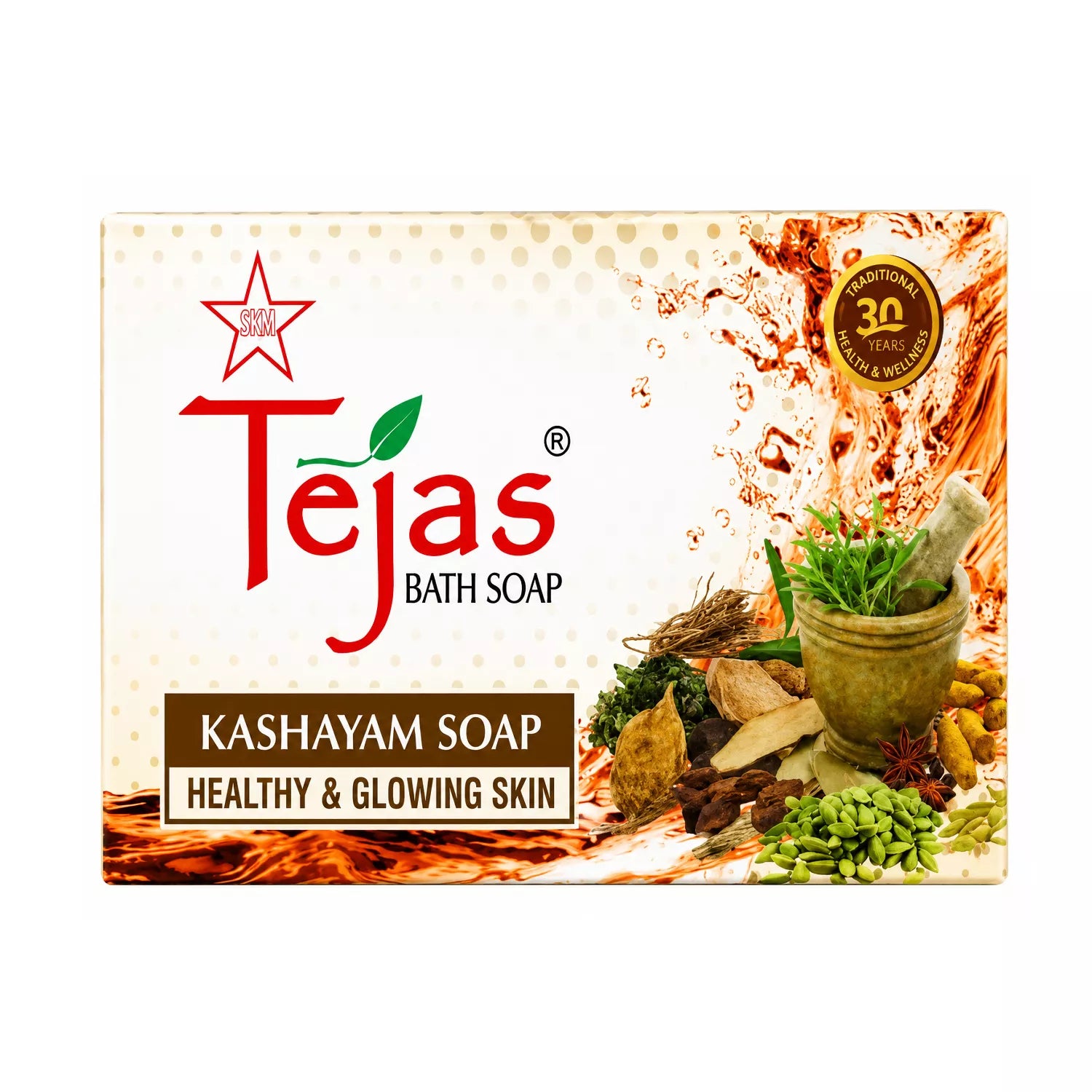 SKM Tejas Kashayam Bath Soap