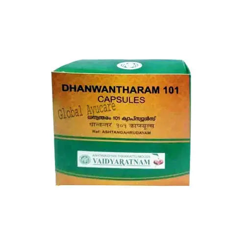 Vaidyaratnam Dhanwantharam 101 Soft Gel Capsule