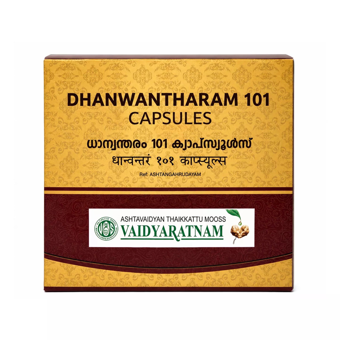 Vaidyaratnam Dhanwantharam 101 Soft Gel Capsule