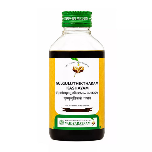 Vaidyaratnam Gulguluthikthakam Kashayam